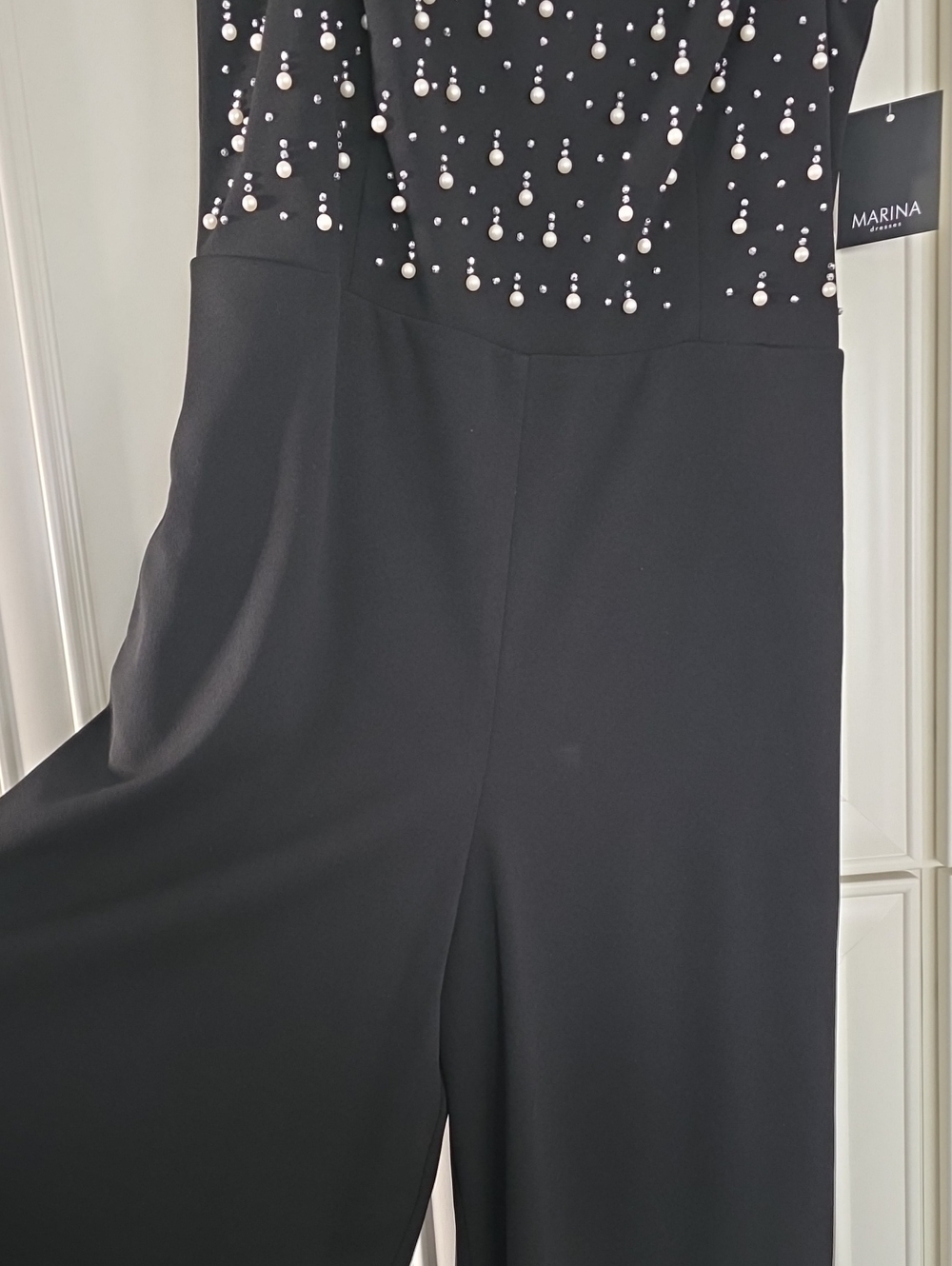 NWT MARINA | $189 Embellished Jumpsuit - Picture 5 of 9